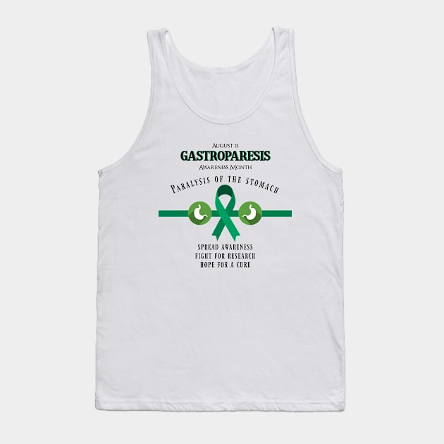 Gastroparesis Support Awareness Tank Top by allthumbs